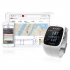 Polar M400 HRM sporthorloge met GPS wit  POLARM400HRMWH